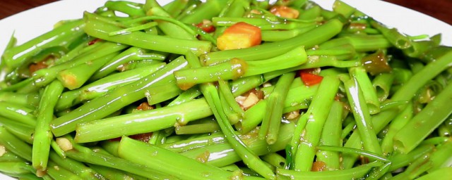 空心菜杆怎么炒好吃 怎么炒空心菜杆