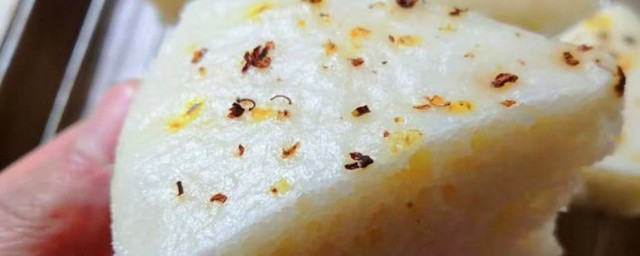 不加面粉大米发糕做法 大米发糕做法