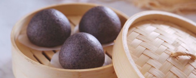 黑米面馒头的做法 黑米面馒头怎么做