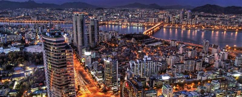 韩国土地面积