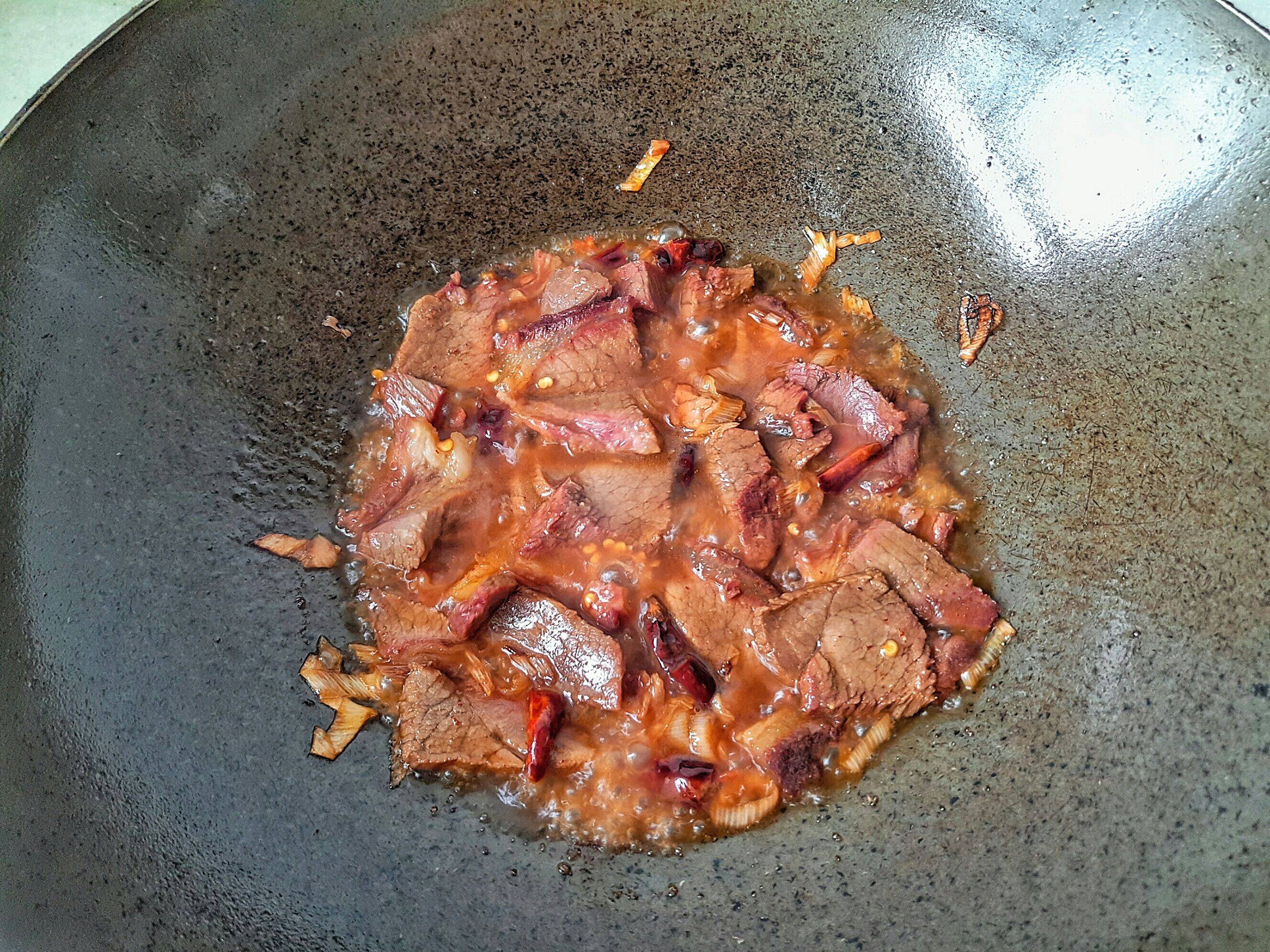 熟牛肉怎么炒