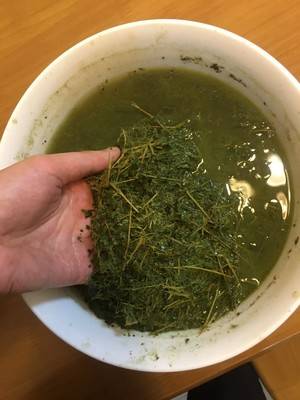 枫叶黑糯米饭的做法