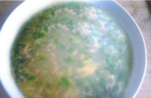 鸡蛋青菜汤怎么做