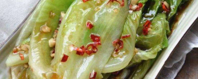 蚝油生菜如何做诀窍