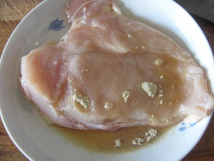 照烧鸡排的制作方法