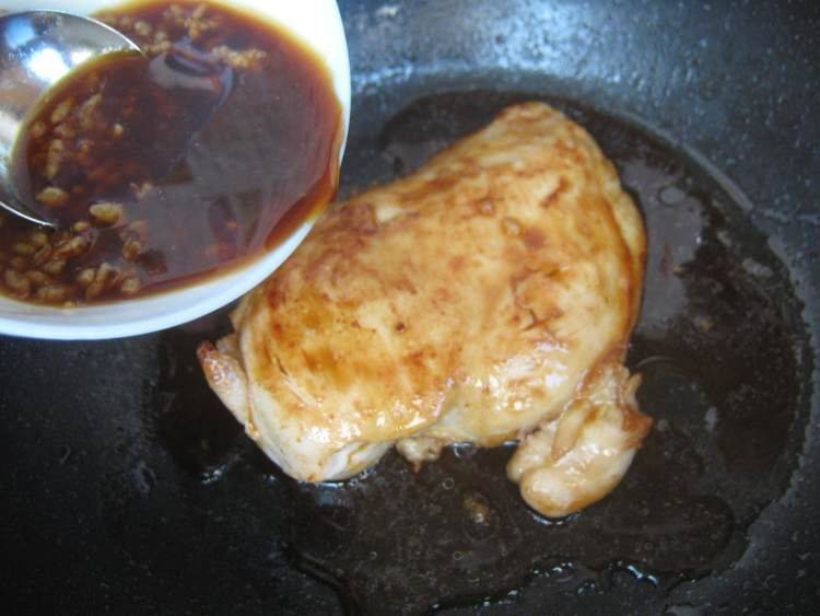 照烧鸡排的制作方法