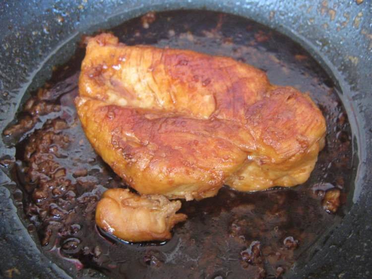 照烧鸡排的制作方法