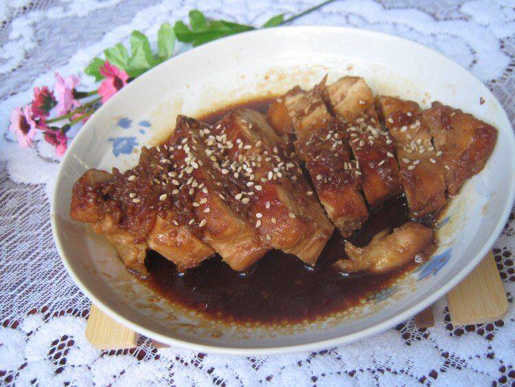 照烧鸡排的制作方法