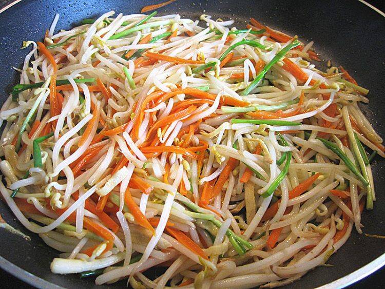 绿豆牙莱怎么炒好吃