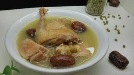绿豆白鸽汤做法