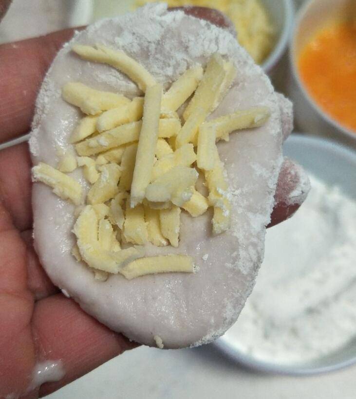 山药面包糠的做法