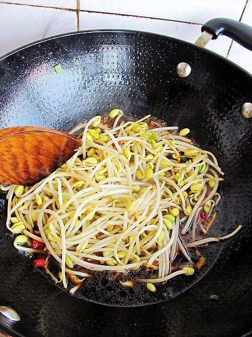 豆芽粉丝怎么炒好吃