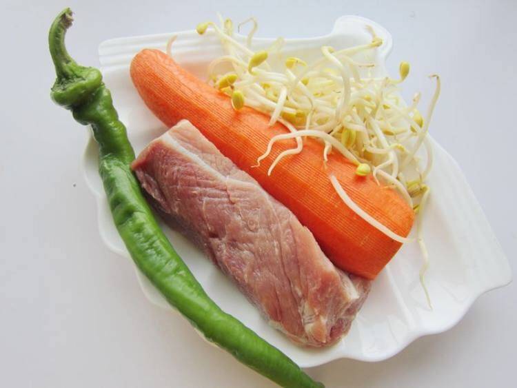 豆芽炒肉怎么做好吃
