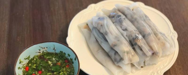 越南小卷粉的制作办法