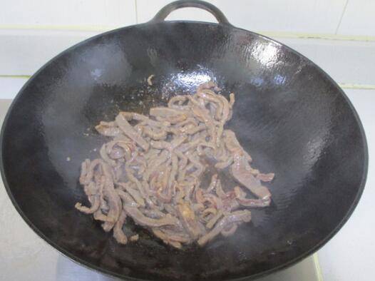 怎么炒牛肉丝