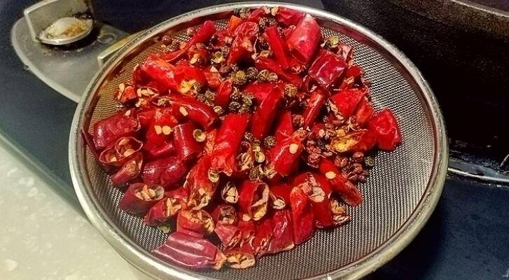 怎么炒干辣椒