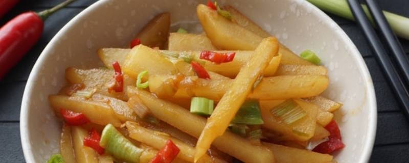 如何炒土豆条好吃