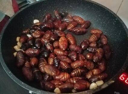 蛹怎么炒好吃