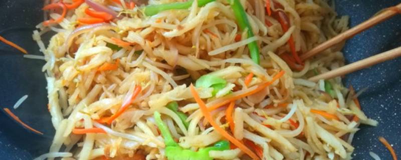 炒饼丝怎么炒才好吃