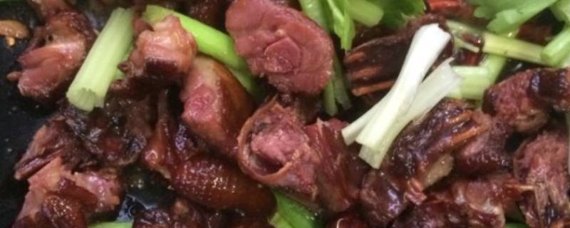 熏好的鸭子怎么做菜