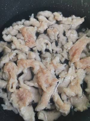 肉怎么滑炒