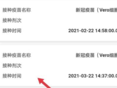 怎么查看自己的疫苗接种记录