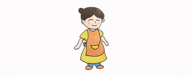 妈妈怎么画 妈妈简笔画教程