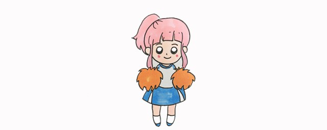 动漫怎么画 动漫少女简笔画教程