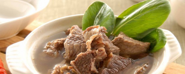 家庭炖牛肉汤的准确方式 家庭清炖牛肉汤的精确要领