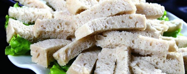 面筋是豆制品吗 食用的面筋是不是豆制品