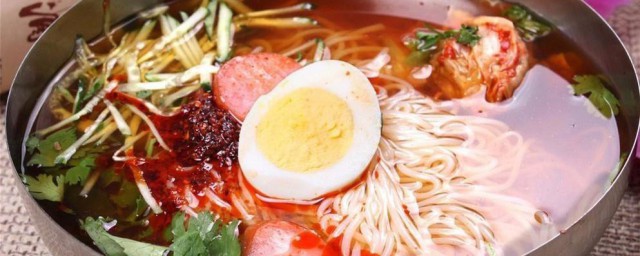 东北冷面的做法及调料 东北冷面的烹饪技巧