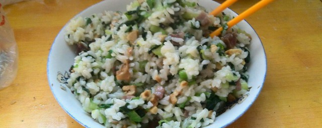 菜饭怎么做好吃窍门 怎样做菜饭好吃