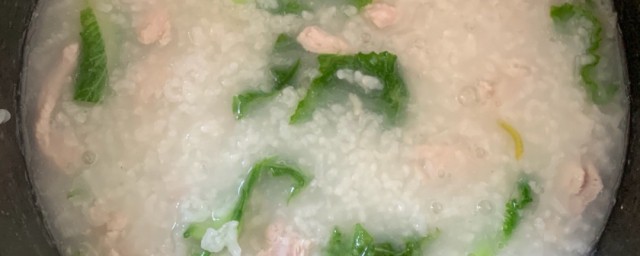 瘦肉青菜粥怎样做好吃秘诀 瘦肉青菜粥怎么做好吃诀窍