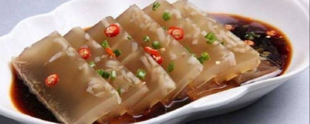 自制皮冻的家常做法 自制皮冻的制作方法