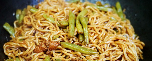 豆角焖面做法 怎么做豆角焖面