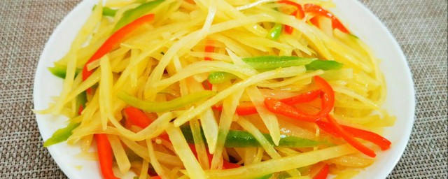 炒土豆的做法 如何做炒土豆丝