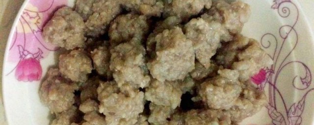 手工丸子的做法 怎么做手工丸子