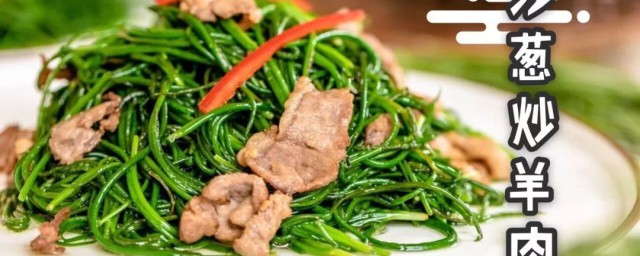 沙葱羊肉 什么是沙葱羊肉