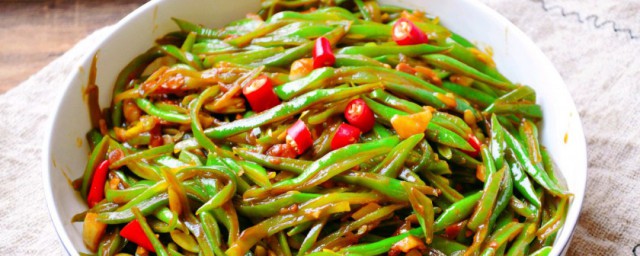 豆角丝炒肉的做法 豆角炒肉怎么做