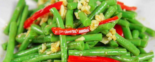 蒜泥豆角凉拌的做法 蒜泥豆角凉拌好吃做法