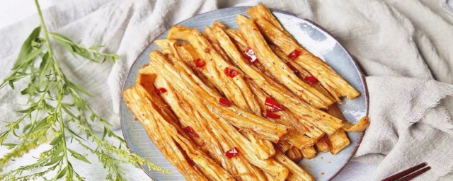 麻辣腐竹做法 麻辣腐竹怎样做