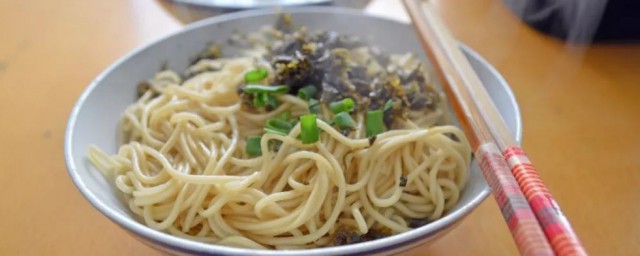 干挑面的做法 美味干挑面的做法