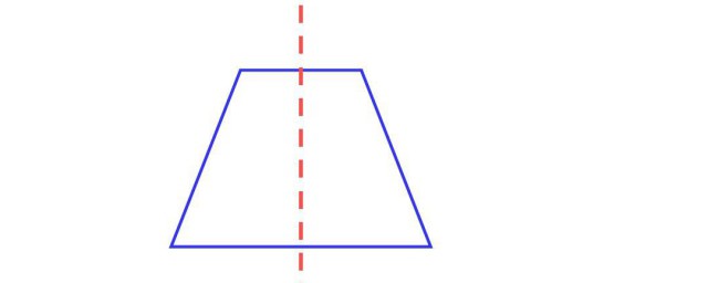 等腰梯形有几条对称轴 什么是对称轴