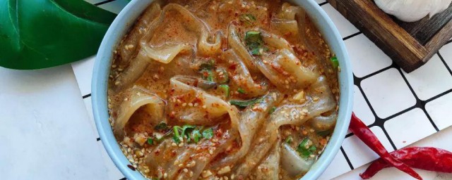 麻酱宽粉的做法 麻酱宽粉的制作方法