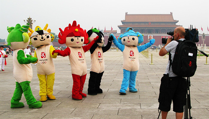 北京吉祥物的五个福娃分别叫什么