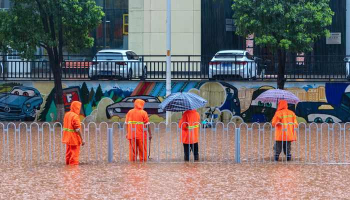 暴雨颜色预警级别