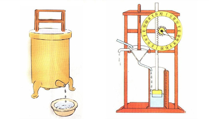 受水型水钟和泄水型水钟的区别