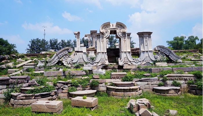 圆明园是世界闻名的什么