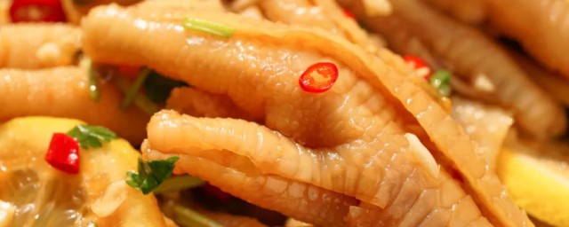 酸辣无骨鸡爪应该如何做 酸辣无骨鸡爪应该怎么做