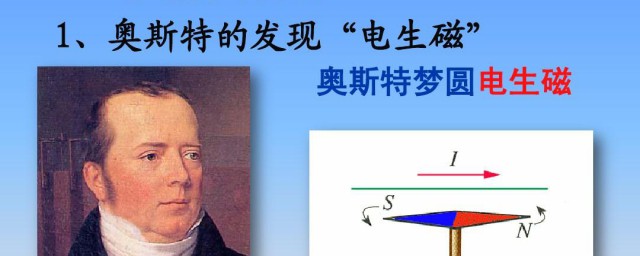 电生磁是谁发现的 电生磁介绍